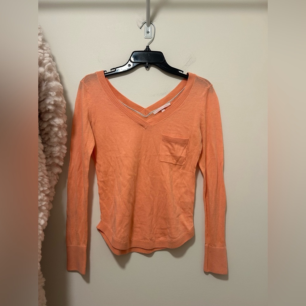 xs pink victoria’s secret long sleeve!